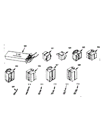 Wire Harnesses & Components parts for Kenmore Range 103.7886900 (1037886900, 103 7886900) from AppliancePartsPros.com