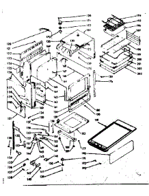 Body Section And Optional Set-On Griddle parts for Kenmore Range 103.9317000 (1039317000, 103 9317000) from AppliancePartsPros.com