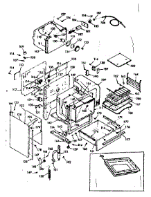Body Section parts for Kenmore Range 103.9357262 (1039357262, 103 9357262) from AppliancePartsPros.com