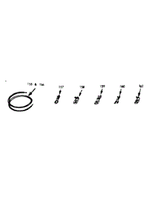 Fixture Wire Lead Components parts for Kenmore Range 103.9746800 (1039746800, 103 9746800) from AppliancePartsPros.com