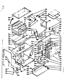 Upper Body Section parts for Kenmore Range 103.9946760 (1039946760, 103 9946760) from AppliancePartsPros.com