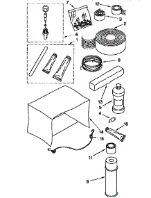 Optional parts for Kenmore Air Conditioner 106.35710591 (10635710591, 106 35710591) from AppliancePartsPros.com