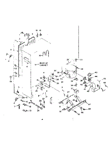 Unit Parts parts for Kenmore Freezer 106.6225170 (1066225170, 106 6225170) from AppliancePartsPros.com
