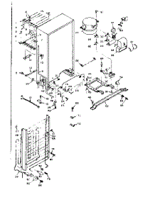 Unit Parts parts for Kenmore Freezer 106.6226152 (1066226152, 106 6226152) from AppliancePartsPros.com