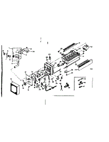Icemaker Parts parts for Kenmore Freezer 106.625482 (106625482, 106 625482) from AppliancePartsPros.com