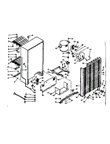 Unit Parts parts for Kenmore Freezer 106.626200 (106626200, 106 626200) from AppliancePartsPros.com