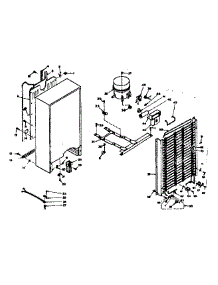 Unit Parts parts for Kenmore Freezer 106.627464 (106627464, 106 627464) from AppliancePartsPros.com