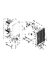 Unit Parts parts for Kenmore Freezer 106.629200 (106629200, 106 629200) from AppliancePartsPros.com