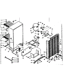 Unit Parts parts for Kenmore Freezer 106.6324170 (1066324170, 106 6324170) from AppliancePartsPros.com