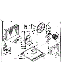 Unit Parts parts for Kenmore Heat Pump System 106.64210 (10664210, 106 64210) from AppliancePartsPros.com