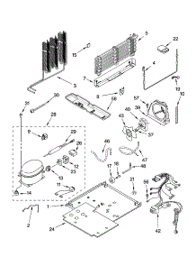Unit Parts, Optional Parts parts for Kenmore Refrigerator 106.64253402 (10664253402, 106 64253402) from AppliancePartsPros.com