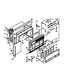 Cabinet Parts parts for Kenmore Heat Pump System 106.65190 (10665190, 106 65190) from AppliancePartsPros.com