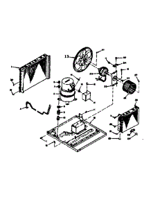 Unit Parts parts for Kenmore Heat Pump System 106.65620 (10665620, 106 65620) from AppliancePartsPros.com