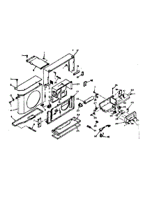 Air Flow Parts parts for Kenmore Heat Pump System 106.66150 (10666150, 106 66150) from AppliancePartsPros.com