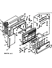 Cabinet Parts parts for Kenmore Heat Pump System 106.66770 (10666770, 106 66770) from AppliancePartsPros.com