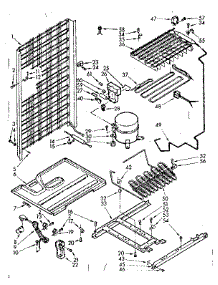 Unit Parts parts for Kenmore Refrigerator 106.6684160 (1066684160, 106 6684160) from AppliancePartsPros.com