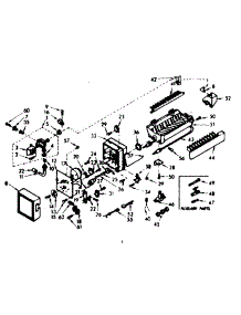 Icemaker Parts parts for Kenmore Refrigerator 106.6690500 (1066690500, 106 6690500) from AppliancePartsPros.com