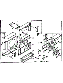Air Flow Parts parts for Kenmore Heat Pump System 106.67160 (10667160, 106 67160) from AppliancePartsPros.com