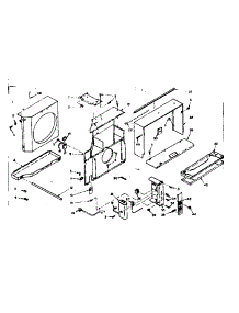 Air Flow Parts parts for Kenmore Heat Pump System 106.67641 (10667641, 106 67641) from AppliancePartsPros.com