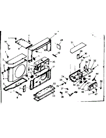 Air Flow Parts parts for Kenmore Heat Pump System 106.68161 (10668161, 106 68161) from AppliancePartsPros.com