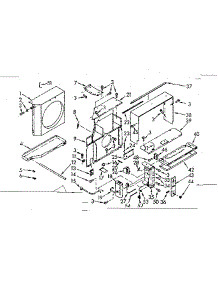 Air Flow Parts parts for Kenmore Heat Pump System 106.70721 (10670721, 106 70721) from AppliancePartsPros.com