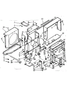 Air Flow Parts parts for Kenmore Heat Pump System 106.70740 (10670740, 106 70740) from AppliancePartsPros.com
