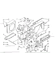 Air Flow Parts parts for Kenmore Heat Pump System 106.70780 (10670780, 106 70780) from AppliancePartsPros.com