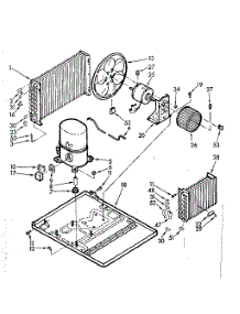Unit Parts parts for Kenmore Heat Pump System 106.70802 (10670802, 106 70802) from AppliancePartsPros.com