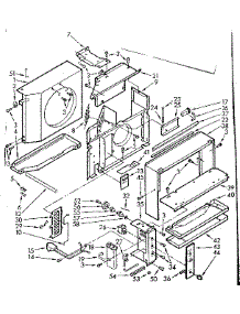 Air Flow Parts parts for Kenmore Heat Pump System 106.71030 (10671030, 106 71030) from AppliancePartsPros.com