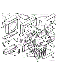 Air Flow Parts parts for Kenmore Heat Pump System 106.71160 (10671160, 106 71160) from AppliancePartsPros.com