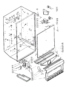 Liner Parts parts for Kenmore Freezer 106.721580 (106721580, 106 721580) from AppliancePartsPros.com