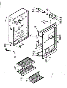 Liner Parts parts for Kenmore Freezer 106.722290 (106722290, 106 722290) from AppliancePartsPros.com