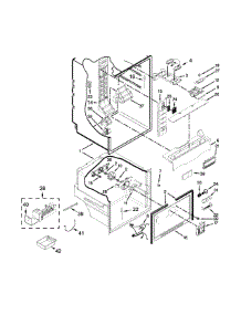 Liner And Icemaker Parts parts for Kenmore Refrigerator 106.73002511 (10673002511, 106 73002511) from AppliancePartsPros.com
