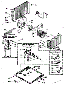 Unit Parts parts for Kenmore Heat Pump System 106.73281 (10673281, 106 73281) from AppliancePartsPros.com