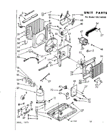 Unit Parts parts for Kenmore Heat Pump System 106.740583 (106740583, 106 740583) from AppliancePartsPros.com
