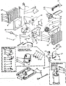Unit Parts parts for Kenmore Heat Pump System 106.740852 (106740852, 106 740852) from AppliancePartsPros.com