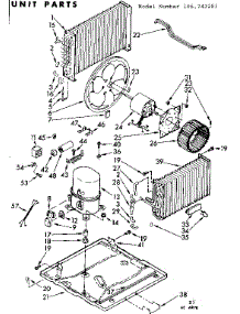 Unit Parts parts for Kenmore Heat Pump System 106.742281 (106742281, 106 742281) from AppliancePartsPros.com