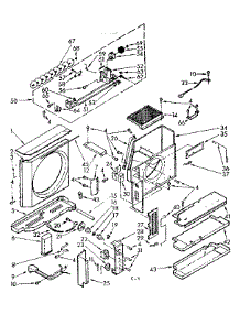 Air Flow And Control Parts parts for Kenmore Heat Pump System 106.742290 (106742290, 106 742290) from AppliancePartsPros.com