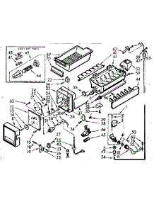 Ice Maker Parts parts for Kenmore Freezer 106.7502120 (1067502120, 106 7502120) from AppliancePartsPros.com