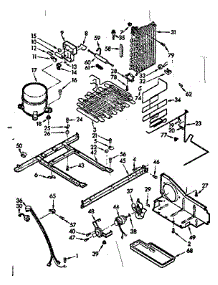 Unit Parts parts for Kenmore Refrigerator 106.7601321 (1067601321, 106 7601321) from AppliancePartsPros.com