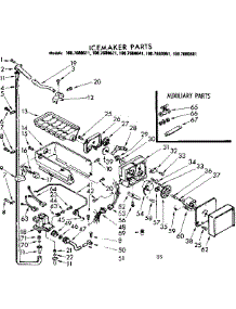 Icemaker Parts parts for Kenmore Refrigerator 106.7680641 (1067680641, 106 7680641) from AppliancePartsPros.com