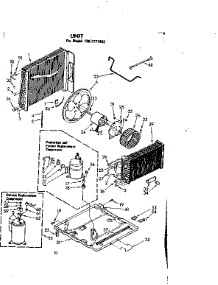 Unit Parts parts for Kenmore Heat Pump System 106.7771492 (1067771492, 106 7771492) from AppliancePartsPros.com