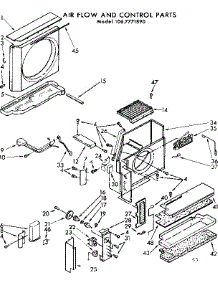 Air Flow And Control Parts parts for Kenmore Heat Pump System 106.7771890 (1067771890, 106 7771890) from AppliancePartsPros.com