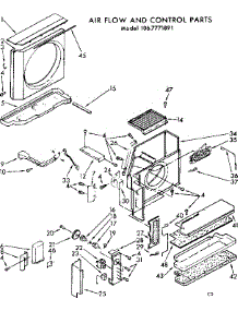 Air Flow And Control Parts parts for Kenmore Heat Pump System 106.7771891 (1067771891, 106 7771891) from AppliancePartsPros.com