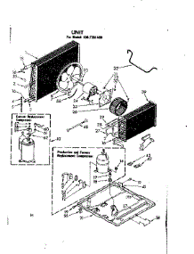 Unit Parts parts for Kenmore Heat Pump System 106.7781490 (1067781490, 106 7781490) from AppliancePartsPros.com