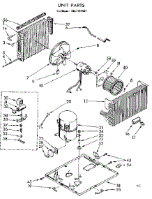 Unit Parts parts for Kenmore Heat Pump System 106.7781541 (1067781541, 106 7781541) from AppliancePartsPros.com