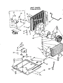 Unit Parts parts for Kenmore Heat Pump System 106.7781870 (1067781870, 106 7781870) from AppliancePartsPros.com