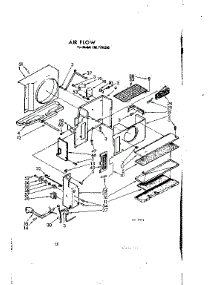 Air Flow Parts parts for Kenmore Heat Pump System 106.7791290 (1067791290, 106 7791290) from AppliancePartsPros.com