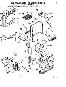 Air Flow And Control Parts parts for Kenmore Heat Pump System 106.7791491 (1067791491, 106 7791491) from AppliancePartsPros.com