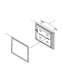 Freezer Door Parts parts for Kenmore Refrigerator 106.79402410 (10679402410, 106 79402410) from AppliancePartsPros.com